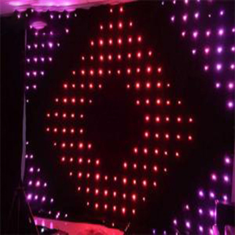 Hight Quality Led Starlight Curtains For Stage Backdrops