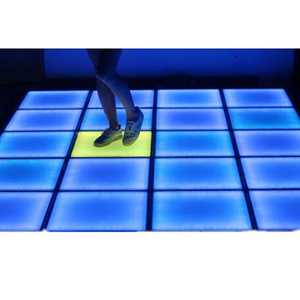 Led floor panel night club lighting interactive led dance floor led pressure sensitive dance floor