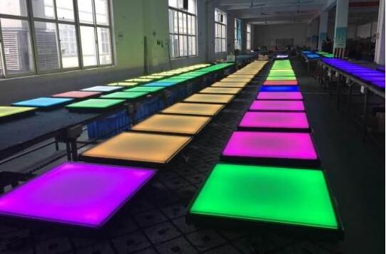 Led floor panel night club lighting interactive led dance floor led pressure sensitive dance floor