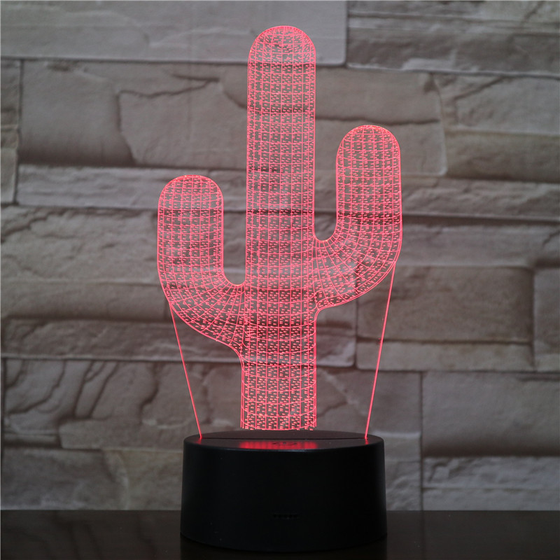 home decor LED Pineapple Cloud Cactus Flamingo Figure Night Light, Holiday Party 3D LED Night Lamp