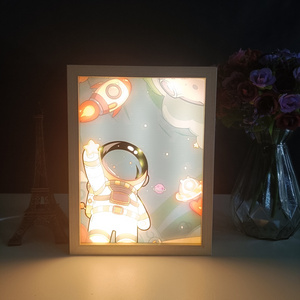 Wall Art Painting Decoration Light LED Glowing photo frame Experience light and shadow The Art of Light Painting