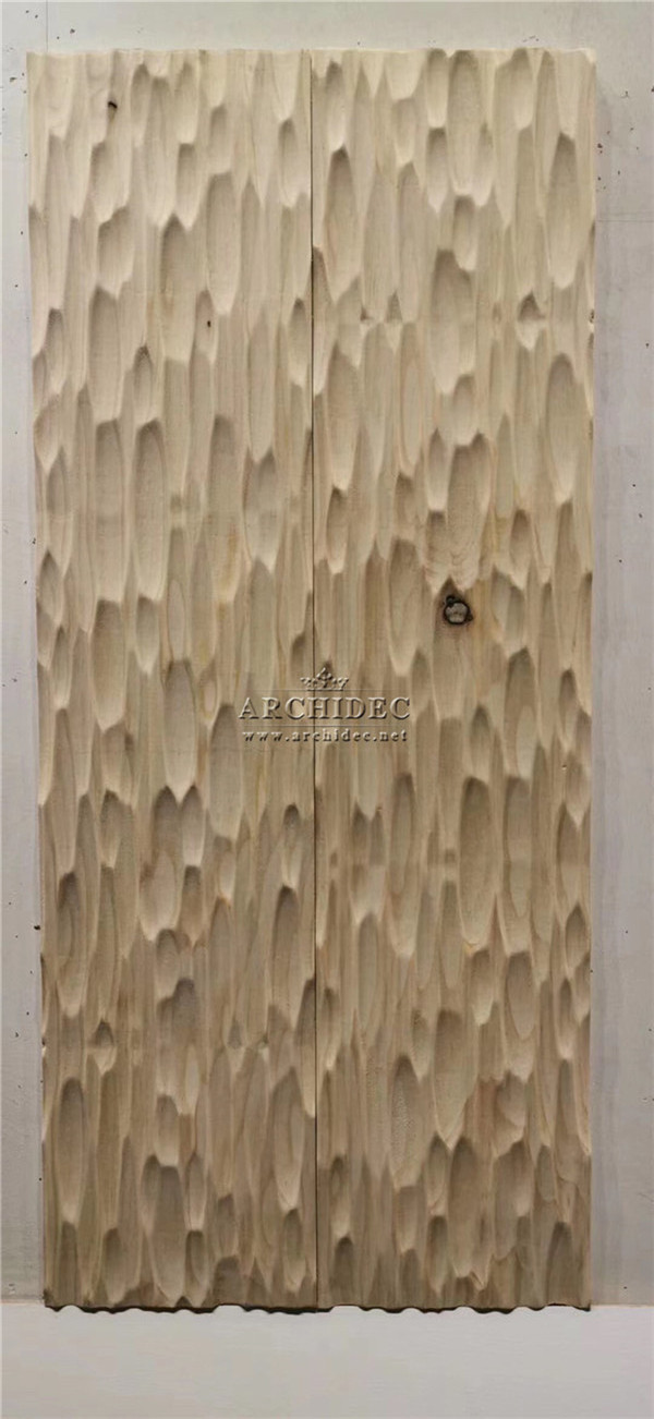 luxury hot selling interior decorative NEW ZEALAND pine carved  textured  embossed custom solid wood 3d wall art design panel