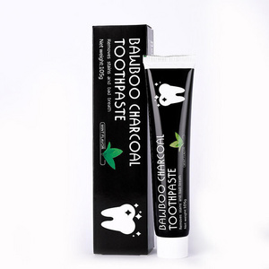 Private Label Whitening Teeth Fluoride Free Mint Bamboo Charcoal Toothpaste Manufacturer