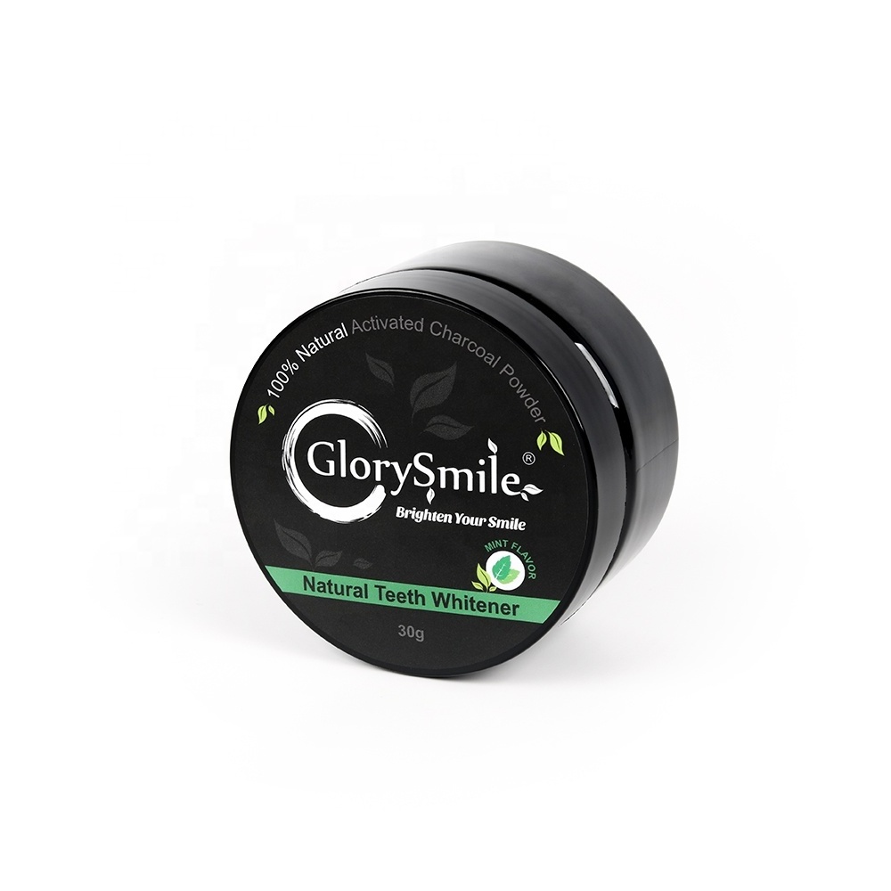 OEM Available Charcoal Teeth Whitening Black Powder Coconut Shell Activated Carbon Bleaching Powder