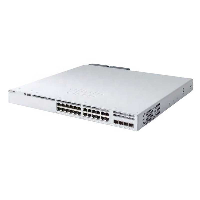 Ciscos Original C9300L Industrial Network Layer 3 Gigabit 24 Port PoE Ethernet Switch C9300L-24P-4X-E In Stock