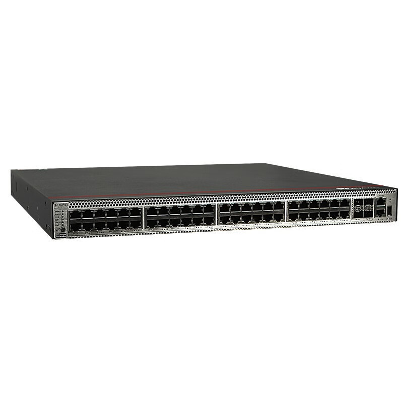 Industrial 48 Ports 10/100/1000BASE-T Ethernet 10 Gigabit SFP+ PoE+ Switch Supports Dual Power S5731-S48P4X