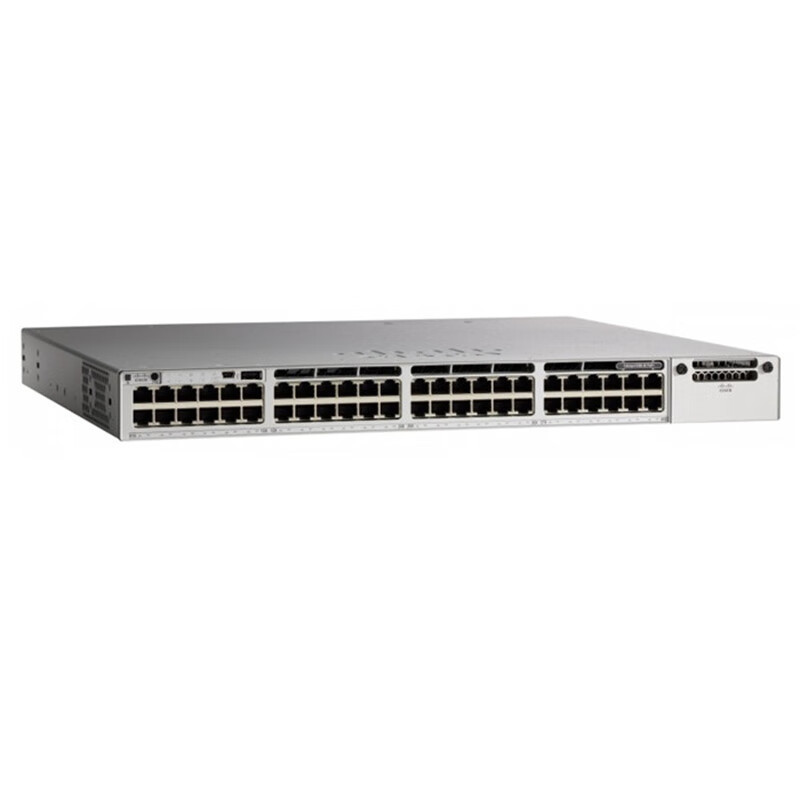 Ciscos Original Wholesale C9300 Industrial Network SFP 3 Layer Enterprise-level Switch with Gigabit 48 Port PoE  C9300-48P-E