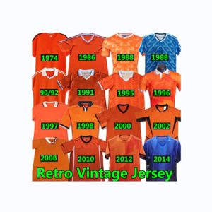 Retro 1988 Netherlands Van Basten Soccer Jerseys Holland BERGKAMP Gullit Rijkaard DAVID classic Vintage football shirts