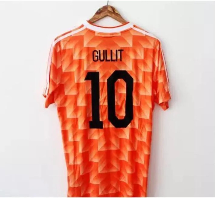 Retro 1988 Netherlands Van Basten Soccer Jerseys Holland BERGKAMP Gullit Rijkaard DAVID classic Vintage football shirts