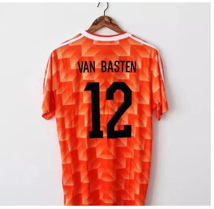 Retro 1988 Netherlands Van Basten Soccer Jerseys Holland BERGKAMP Gullit Rijkaard DAVID classic Vintage football shirts