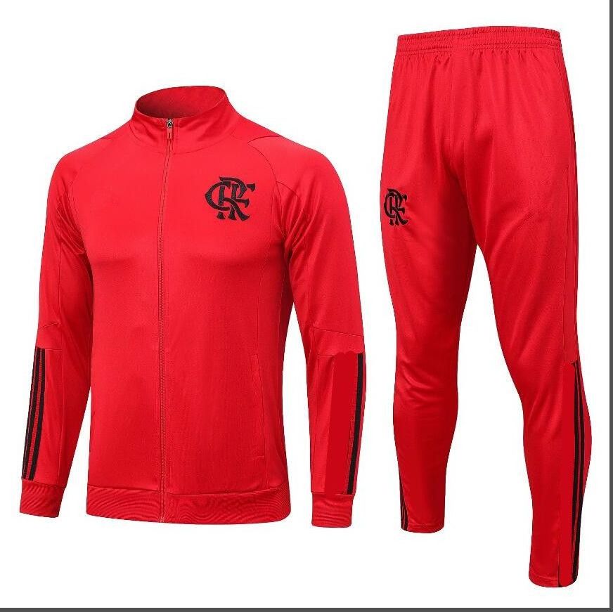 2023 2024 Flamengo Tracksuits Training suit Wear Kit Suit 23 24 Half Zip Tracksuit Football men and kids suit futbol Sportswear