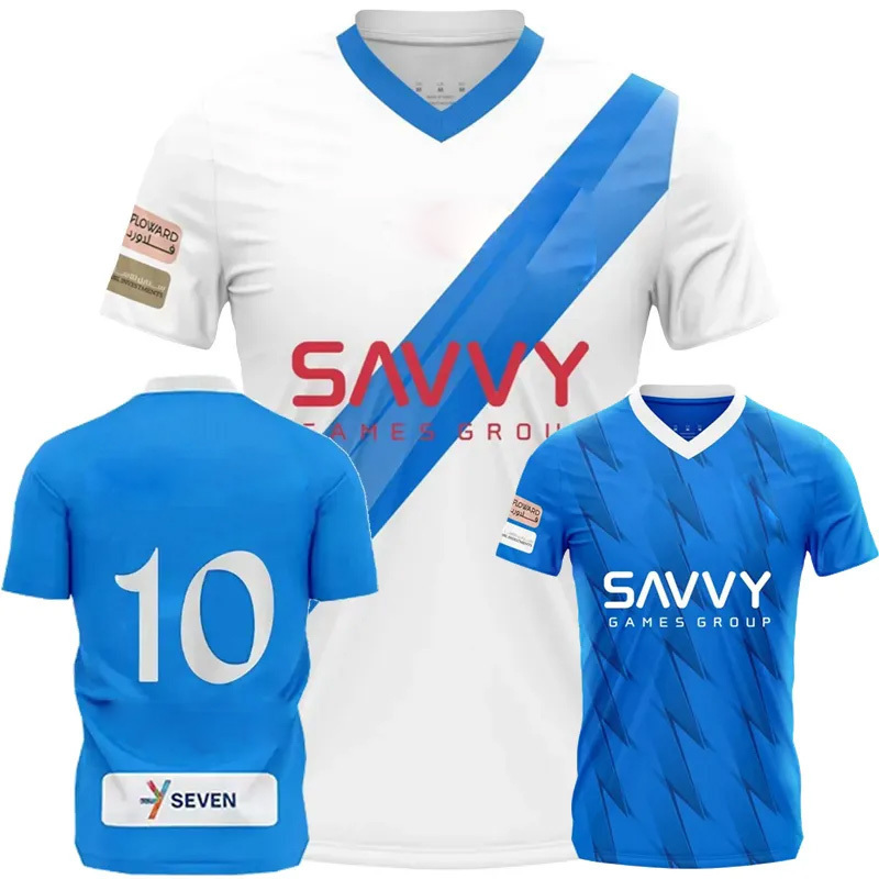 NEYMAR JR MITROVIC 2023 2024 Al Hilal Saudi soccer jerseys MALCOM NEVES SERGEJ VIETTO KOULIBALY KANNO home away 23 24 football