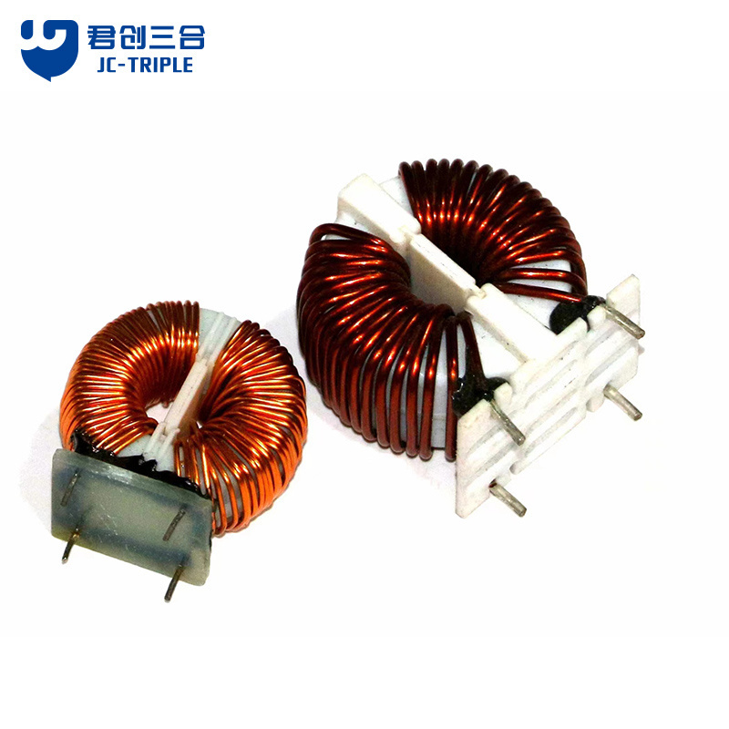 Customize Common Mode Choke 1 Henry Inductor Toroidal High Power Inductor Copper Wire Coil Mnzn Core Filter Inverter Inductor