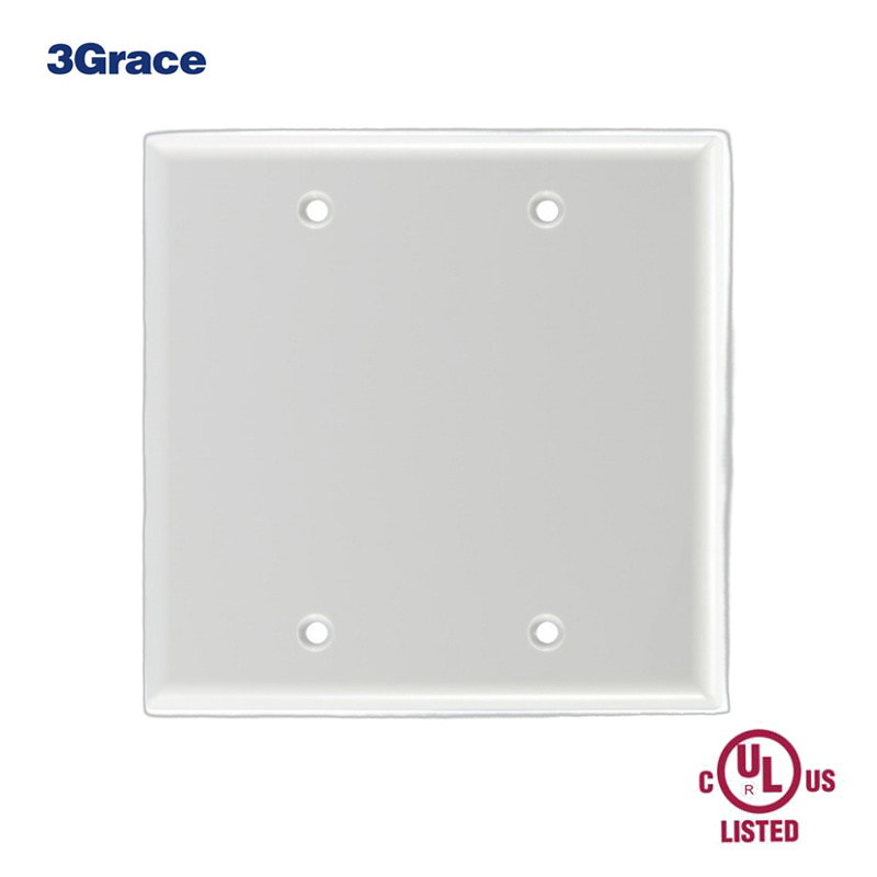 Wall Socket Blank Panel Engineering Surface Mounted Blank Cover Blank Wall Socket Cover