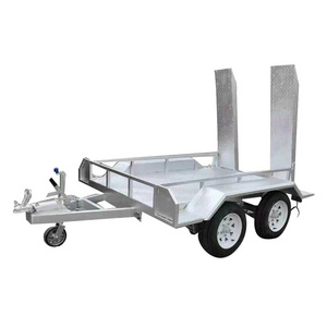 3T China car towing trailer factory supply aluminum for car transporter trailer luggage trailers for cars