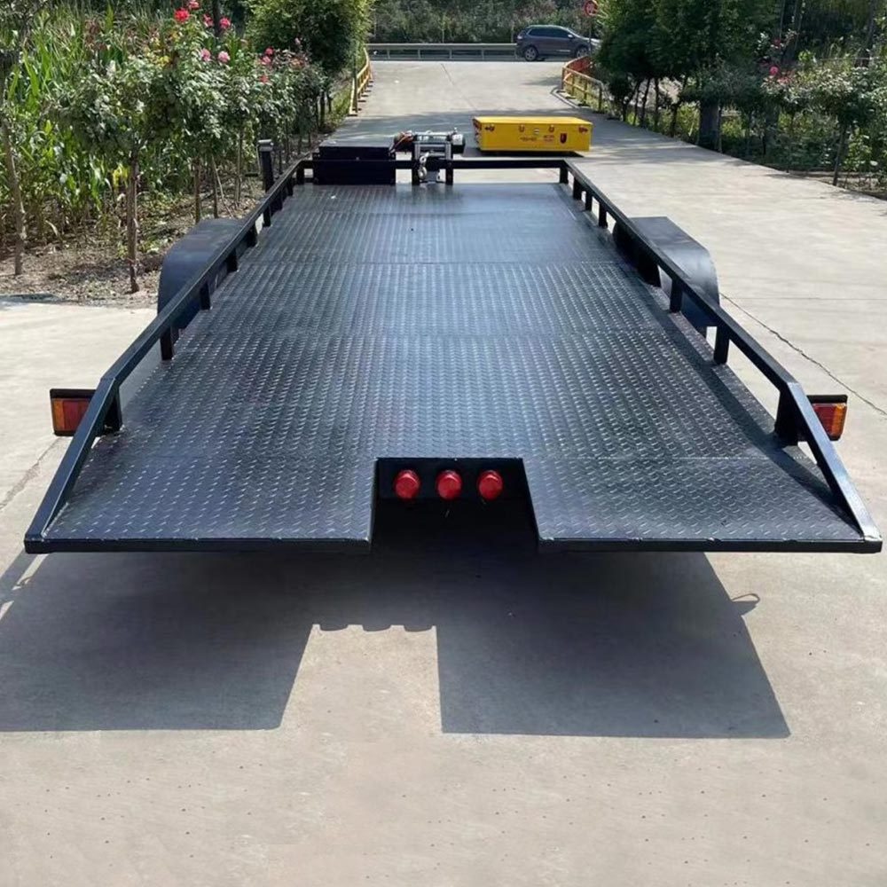 Hot sale car hauler trailer transport car trailers for pickup trucks