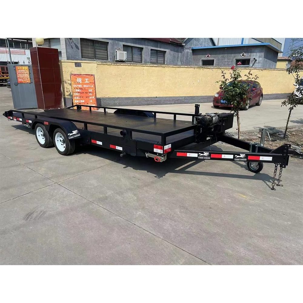 Hot sale car hauler trailer transport trailers for pickup trucks