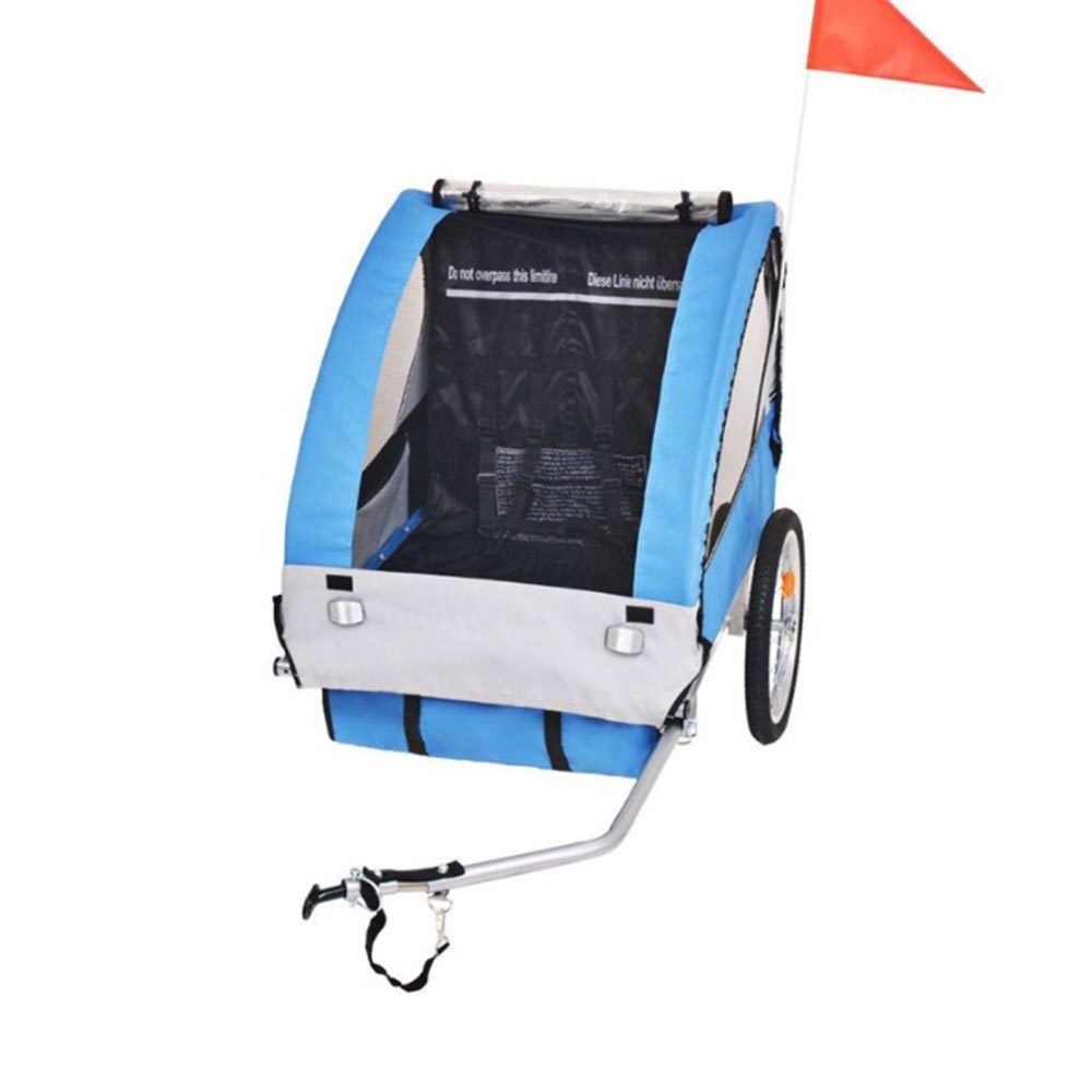 Best sale cargo bike trailer light trailer bike two child bike trailer