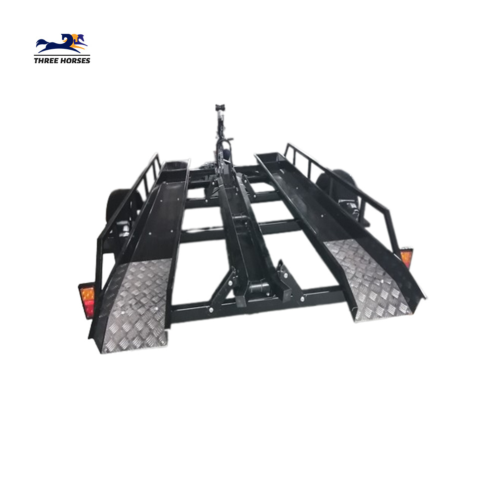 hydraulic axle boat trailer heavy duty boat transport trailer foldable boat trailer