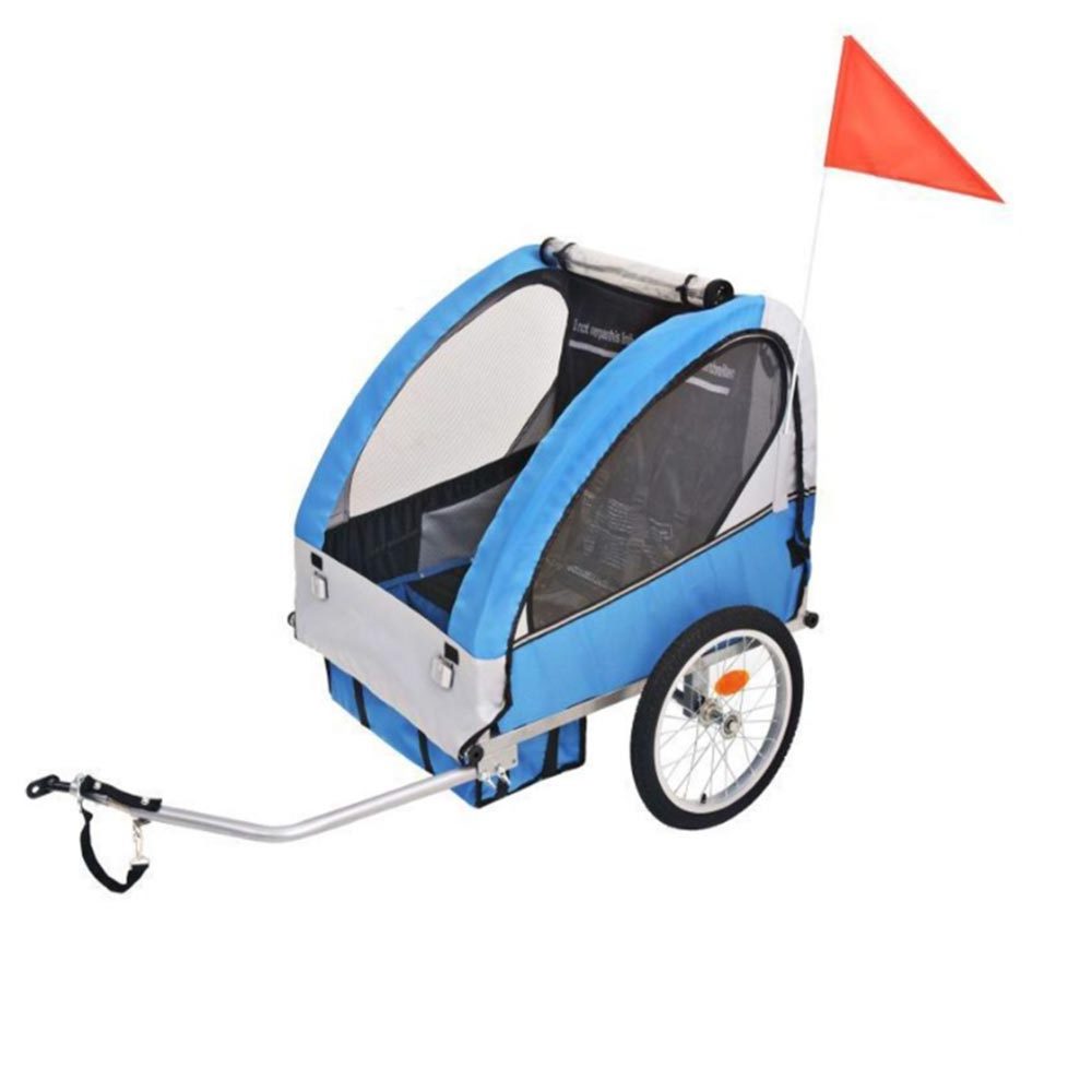 Best sale cargo bike trailer light trailer bike two child bike trailer