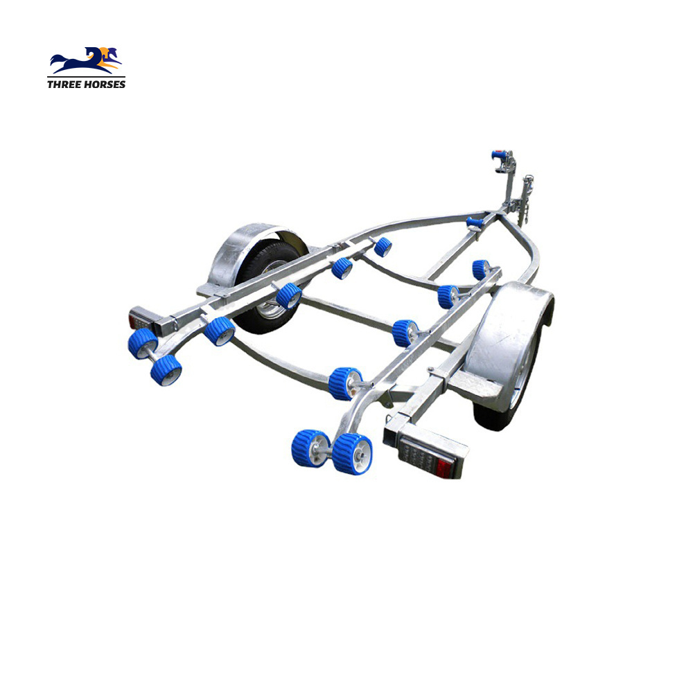 small jet ski trailer aluminum boat trailer poly roller rc boat trailer for sale