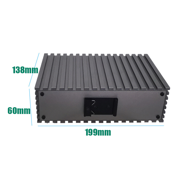 Din Rail Fanless Embedded IPC  industrial computer  intel 10th  generation i5 10210U / 5205U  10V/24V/30V  TPM2.0   Mini BOX PC