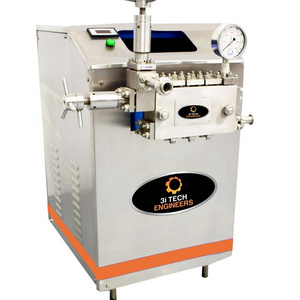 High Pressure Industrial Homogenizer / Chemical Homogenizer Emulsifier Mixer / Juice and Puree Homogenizer