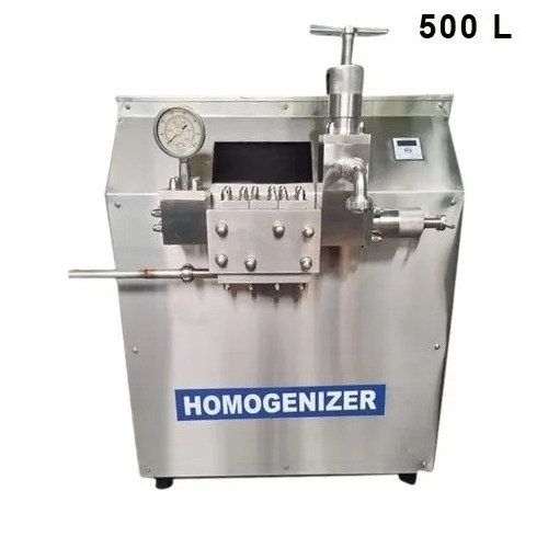 High Pressure Industrial Homogenizer / Chemical Homogenizer Emulsifier Mixer / Juice and Puree Homogenizer