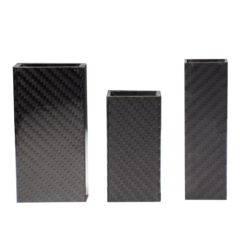 carbon fiber tube square  hollow carbon fiber square rectangular tube