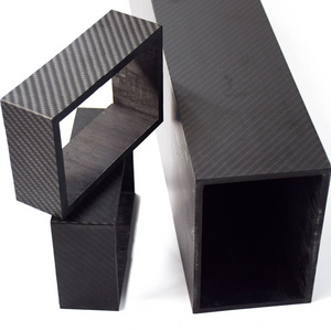 Carbon square tube section hollow  Rectangular square Tube