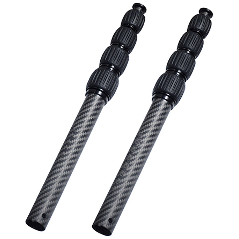 25mm , 30mm , 50mm rolling wrap 3K weave carbon fiber telescoping pole