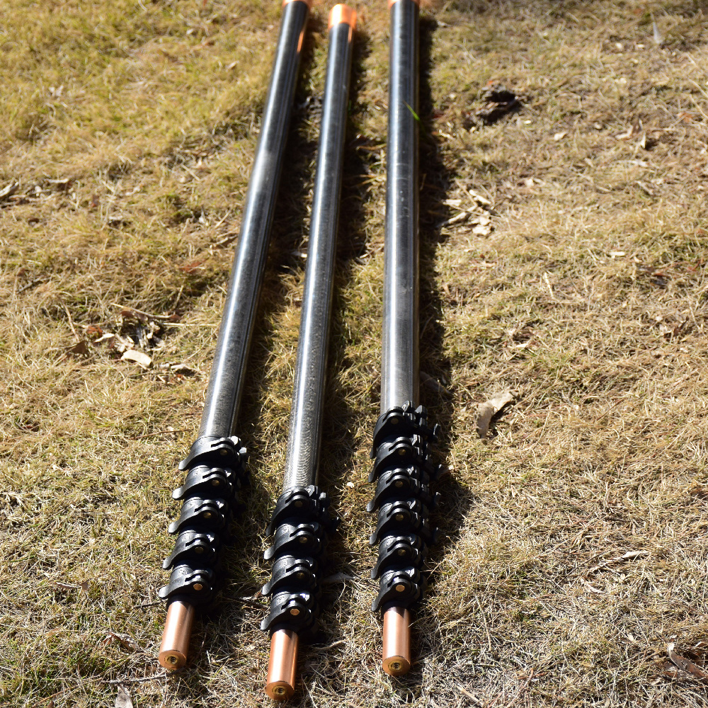 25mm , 30mm , 50mm rolling wrap 3K weave carbon fiber telescoping pole