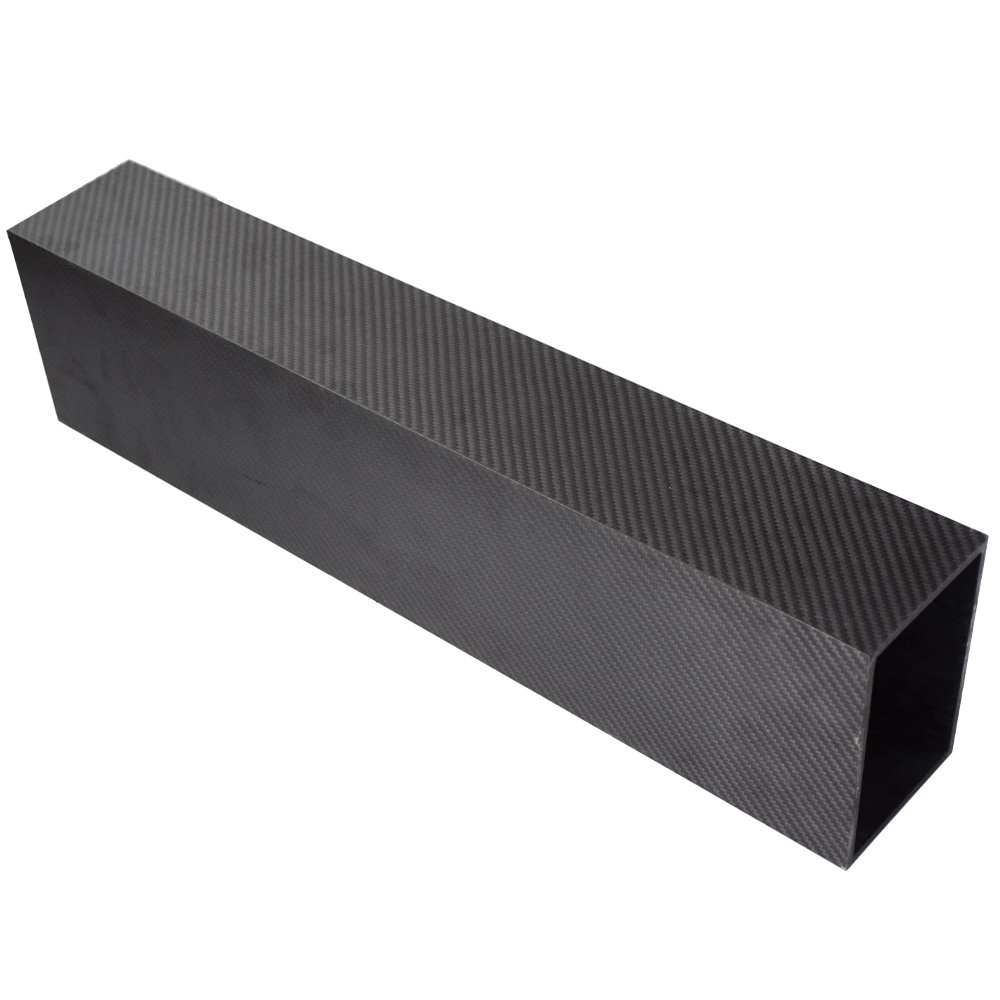 Carbon square tube section hollow  Rectangular square Tube