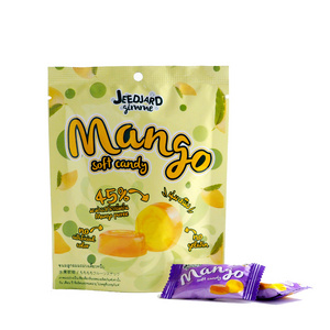 Jeedjard Gimme Mango Soft Candy 45% Puree 35gr Gummy Candy Sweet Fruity Flavor Bag Packaging Gold 12months Normal Piece