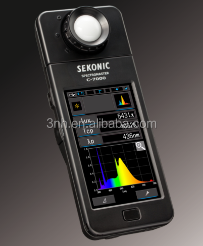 Sekonic c-7000 light spectrum meter spectrophotometer illuminance color temperature meter 380nm to 780nm