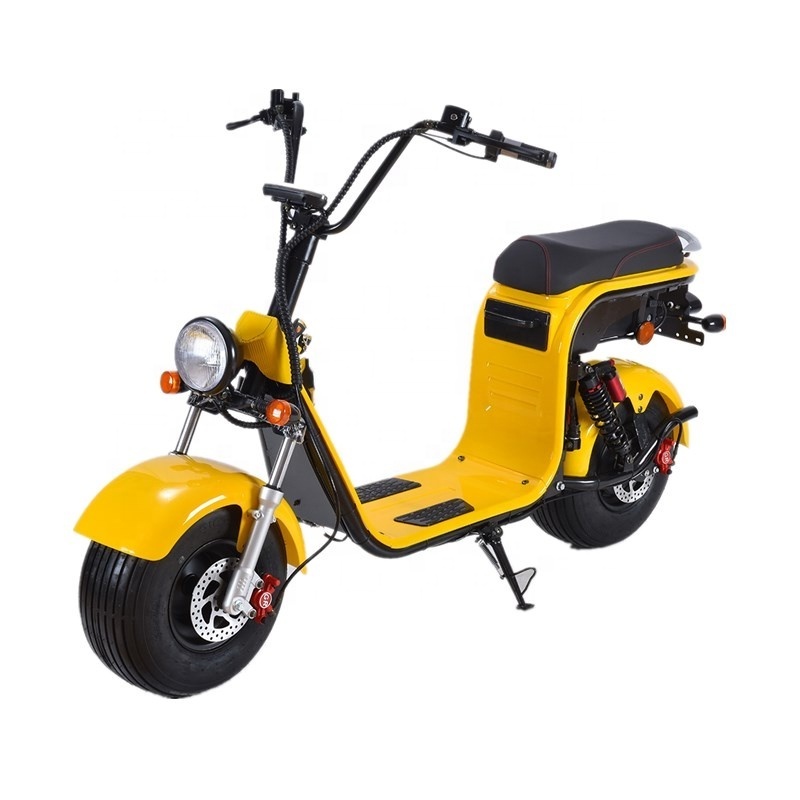 popular style electric scooter 1500w motor fashion citycoco fat kid on moped