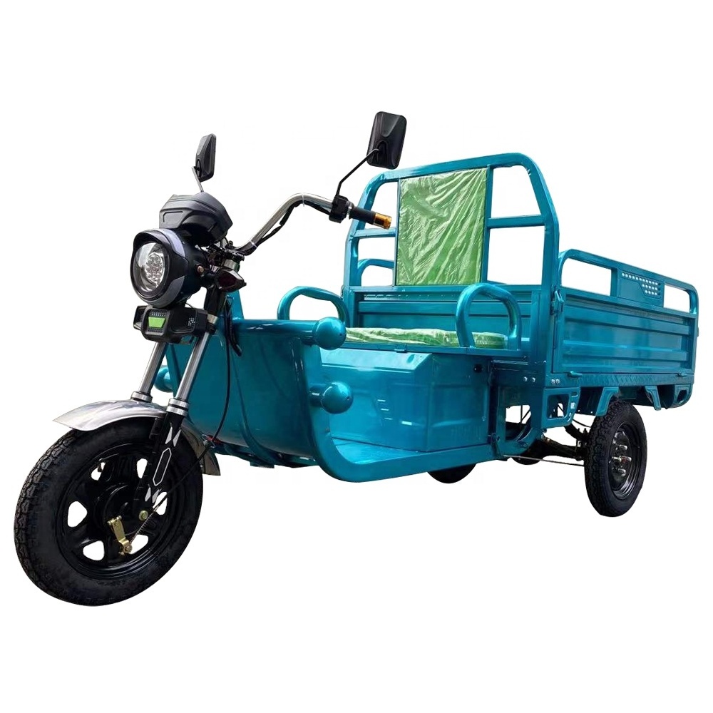 Hot Selling Electric Tricycles  Cargo  Truck Big Wheel Tricycle for Adult