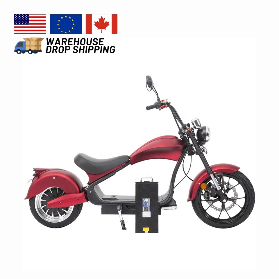 4000w 75km/h Chopper EEC COC Fat Tire Electric Citycoco Scooter Eu warehouse 65km Long Range