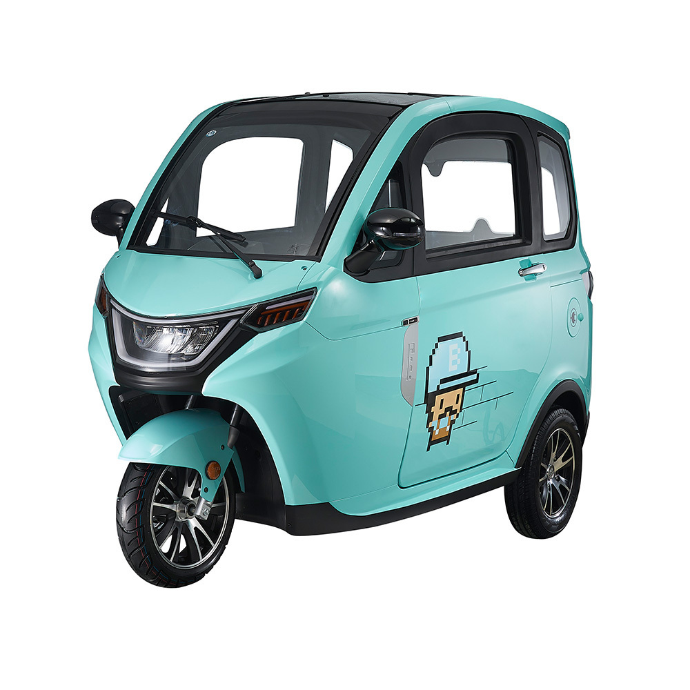 Mini Car 3 Wheel EEC COC Electric Tricycle Car Enclosed Cabin China Factory Price