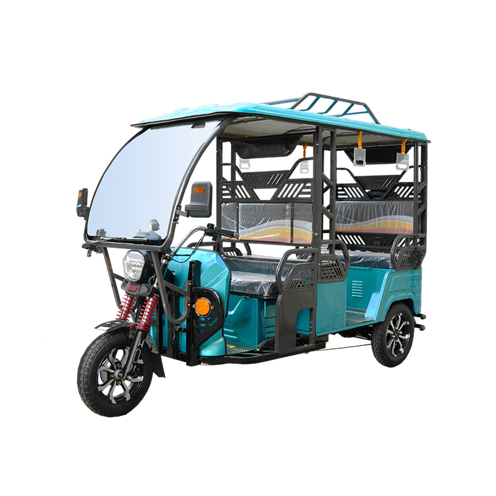 4 Wheel Tricycle for Passenger 900W Max Loading Electici Tricycle for Carrying Passenger