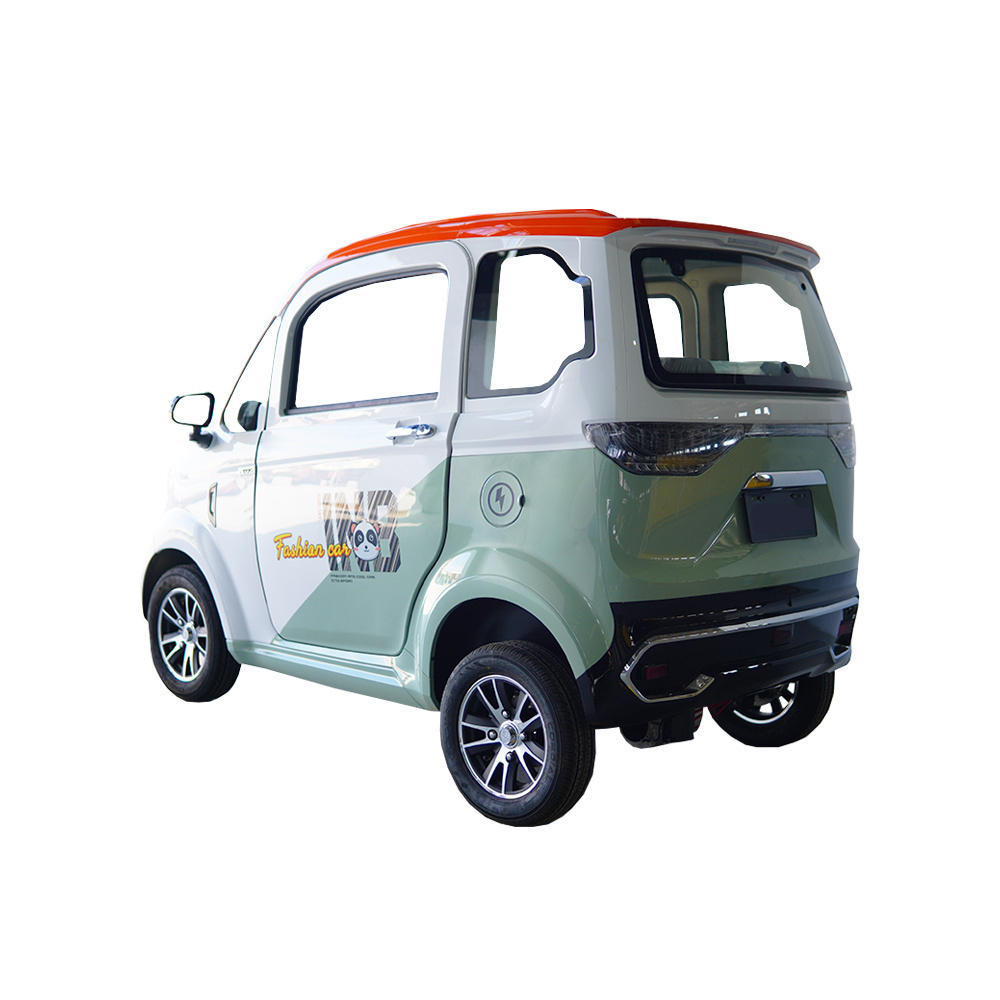 Mini Light EV Electric Car Closed Cabin E Scooters Low Speed Passenger Mobility For Family