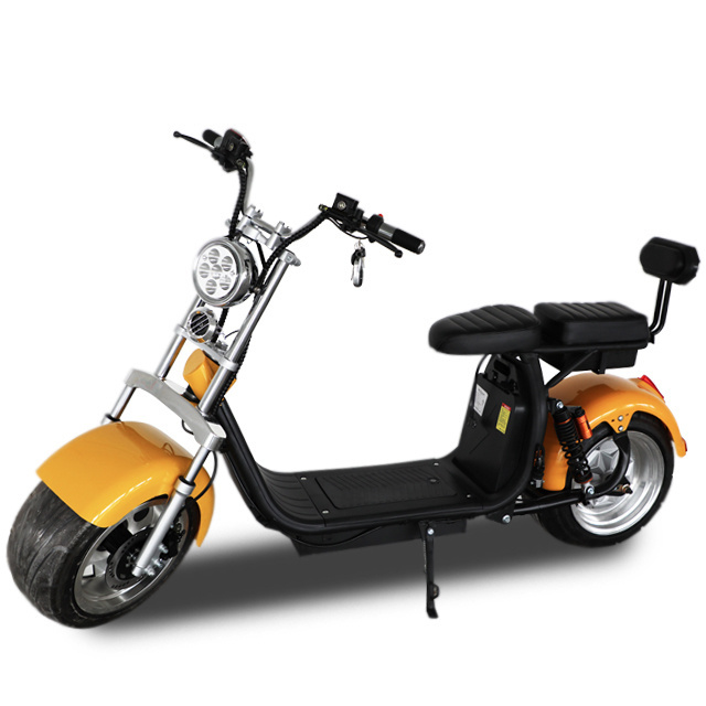 Big Wheel Fat Tire Electric Scooter 2000w 3000w Citycoco With Aluminium Alloy