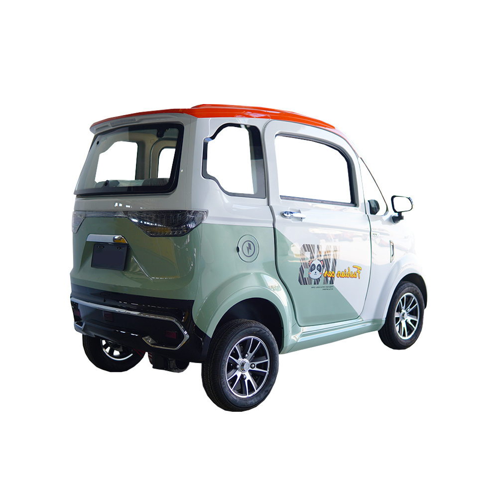 Mini Light EV Electric Car Closed Cabin E Scooters Low Speed Passenger Mobility For Family