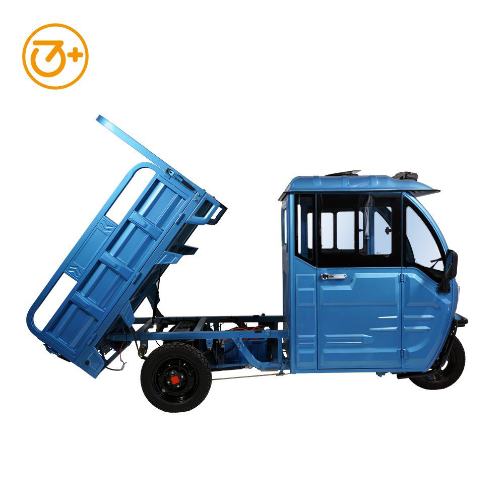 Hot Sale Electric Tricycle New Design Cargo 3 Wheeled Motorized E Rickshaw Tuk Tuk for Sale