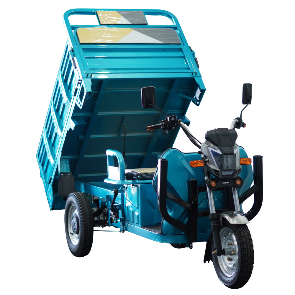 Electric Dumper Tricycle Electric Tricycles Cargo 60V/1500W Tricycles 3 Wheel Electric Adults CE