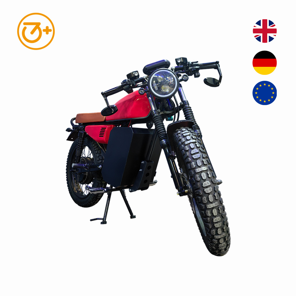 E Chopper Motor Bike 2200W 72V 35AH Electric Motorcycles Electric Chopper Motorcycle