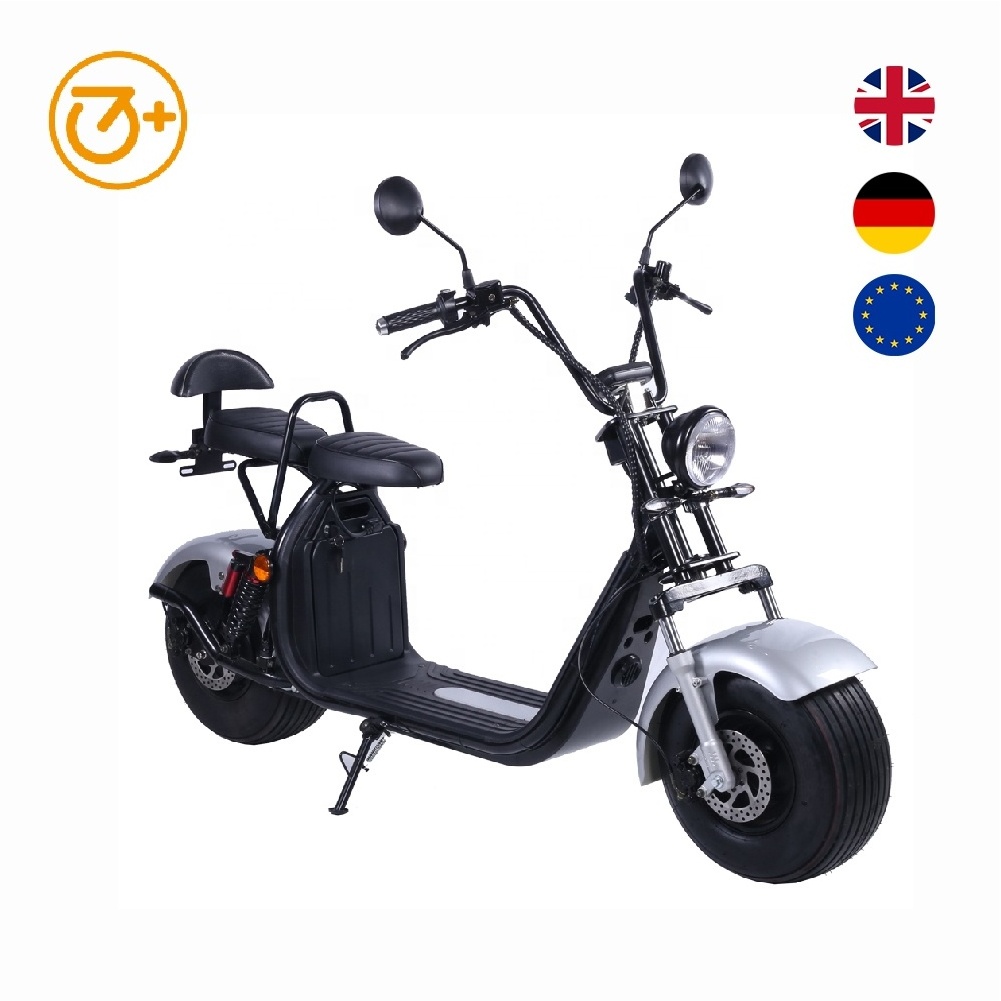 Wholesale City Coco COC EEC Certificate Electric Fat Tire No Folding Scooters 2000w Long Range E Bike Holland Warehouse