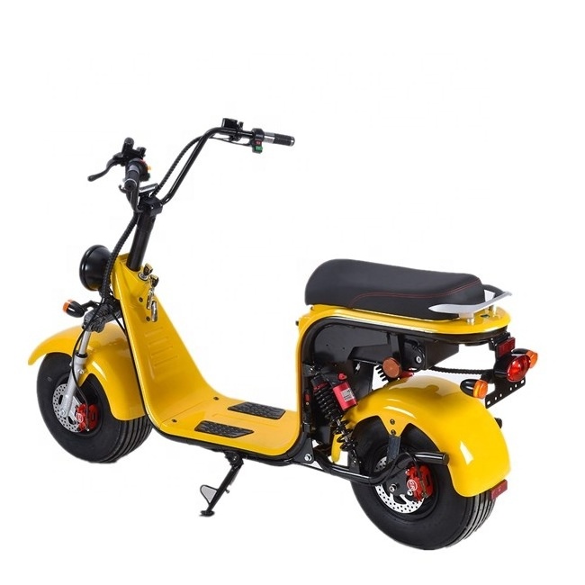 popular style electric scooter 1500w motor fashion citycoco fat kid on moped