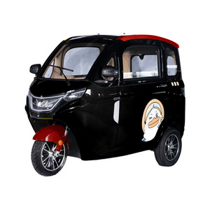 Hot Sale COC Tricycle Car Electric Mini 3 Wheels Car Fully Enclosed With Reverse Camera Cheap Price