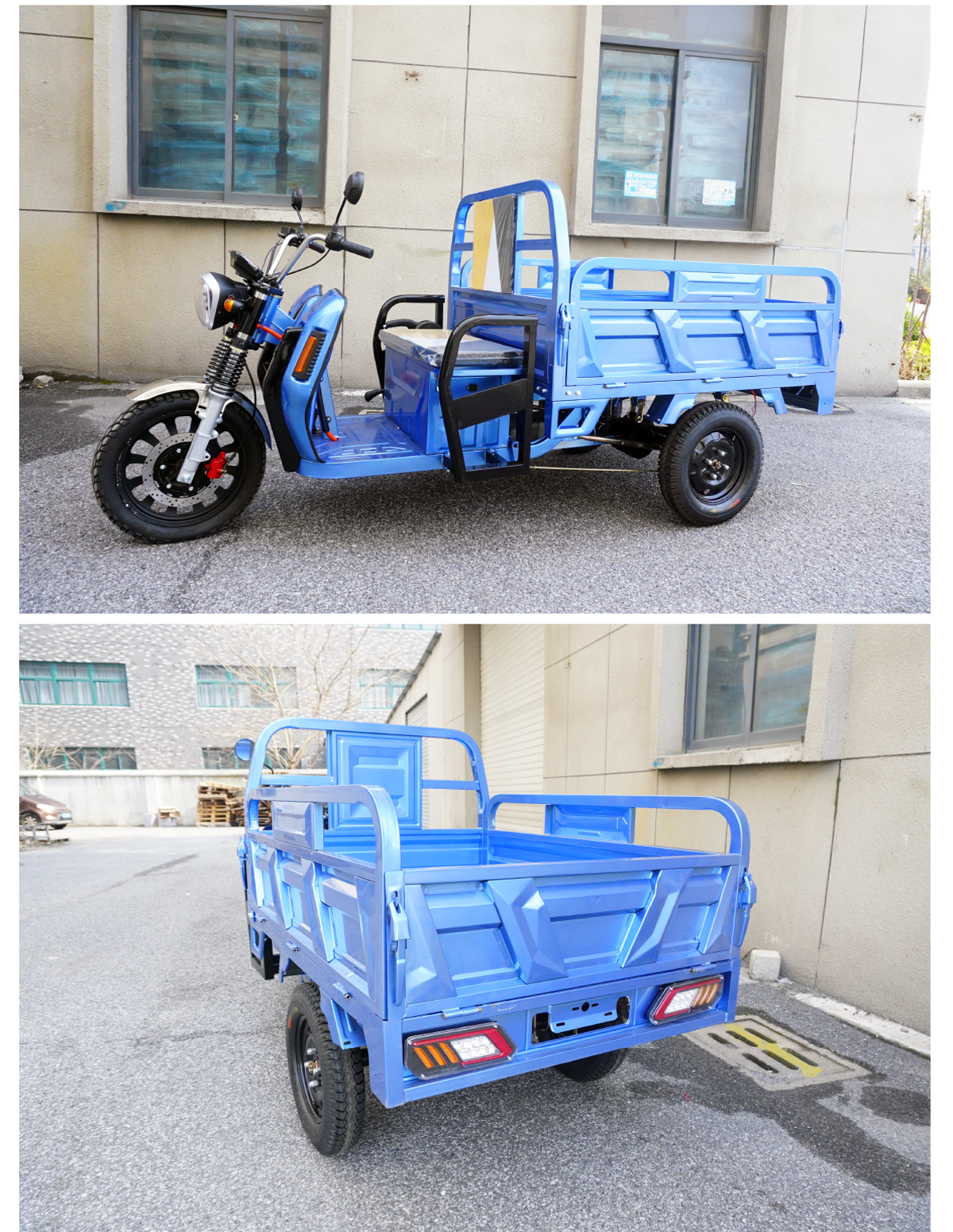 E-Trikes 3 wheel Cargo Electric Tricycles Motorcycle Three Wheel Adult  3000W Tuk Tuk with COC/EEC Dreirad